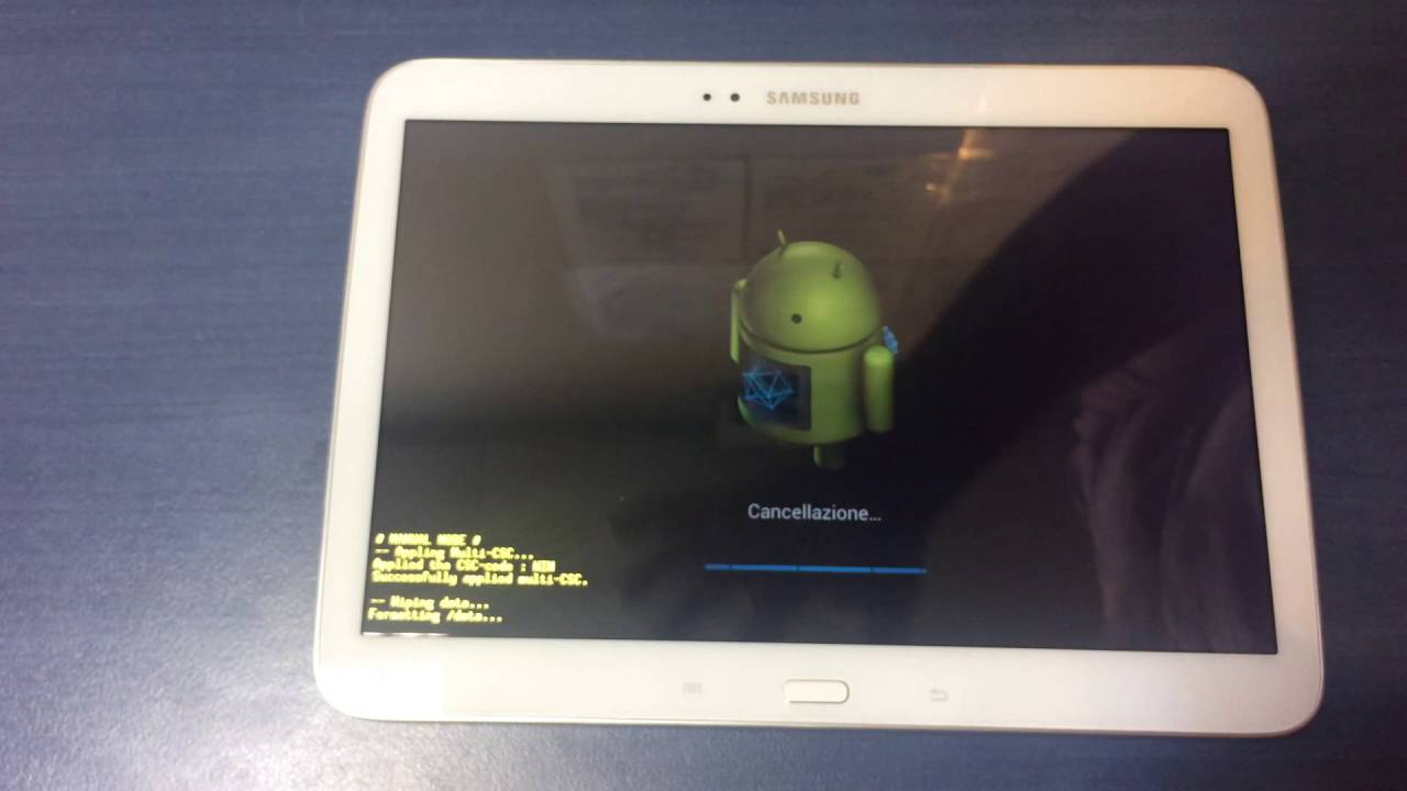 Sams   ung Galaxy Tab 3 10.1 Hard reset, P5200 / P5210 Hard