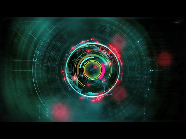 Technology Background Template 1080|Copyright free |Intro template Full HD with sound|Free video class=