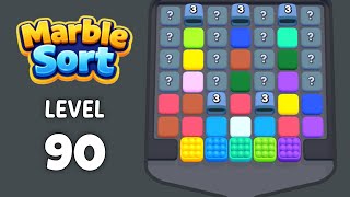 Marble Sort level 90 solution