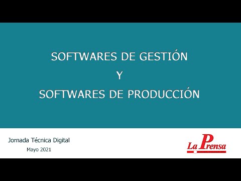 Jornada Técnica Digital: Softwares de gestión y Softwares de producción