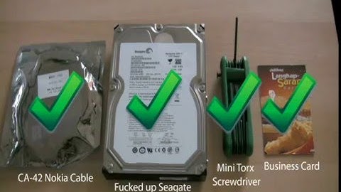 Seagate 1TB BSY error fix 7200.11 Firmware SD15 ST HQ