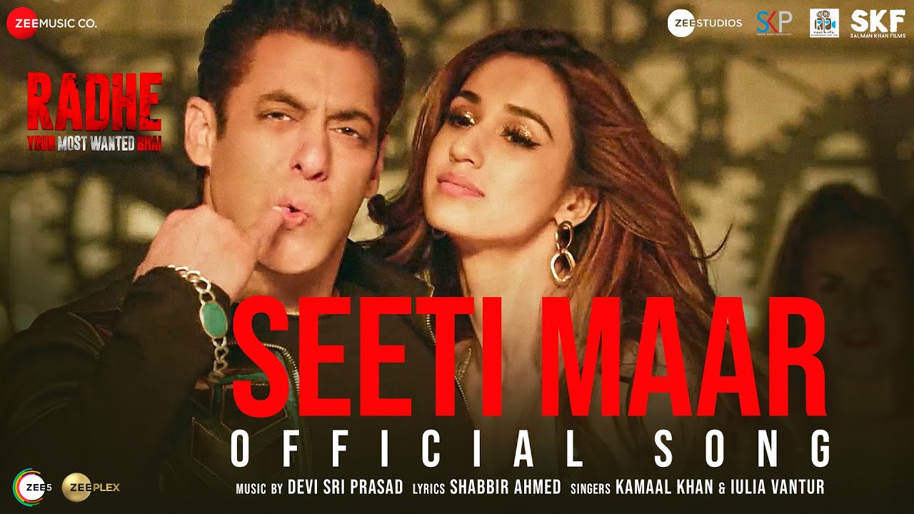 Seeti Maar | Salman Khan, Disha Patani | Kamaal K, Iulia V | DSP | Radhe - Your Most Wanted Bhai