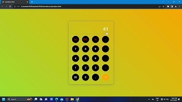 simple calculator with using html,css and javascript. internship project.