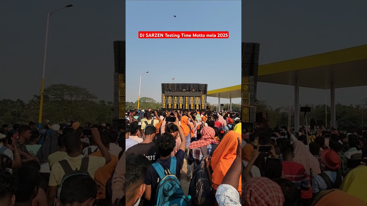 DJ SARZEN Testing Time Motto mela 2025
