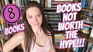Popular Books NOT WORTH the HYPE! Overrated Reads my honest review!
