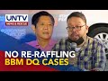 No re-raffling of Marcos cases amid new Comelec official appointments