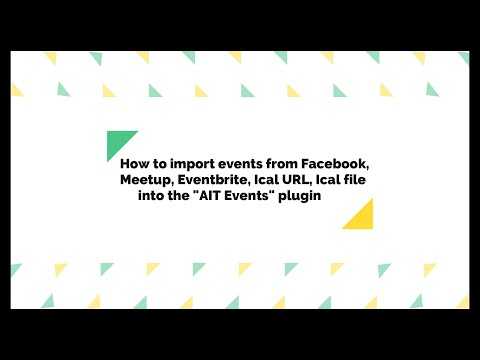 How to import Social Event into the AIT Events plugin using WP Event Aggregator plugin