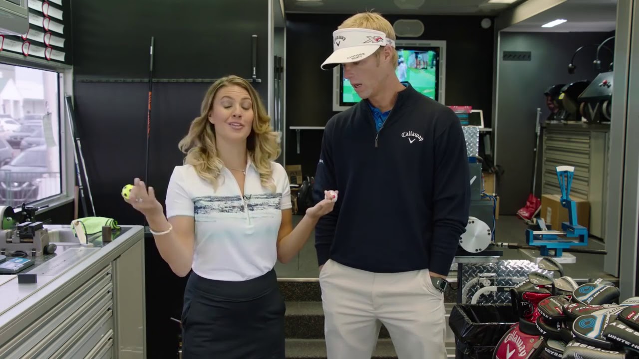 Inside Look at New Chrome Soft Truvis Golf Balls   YouTube