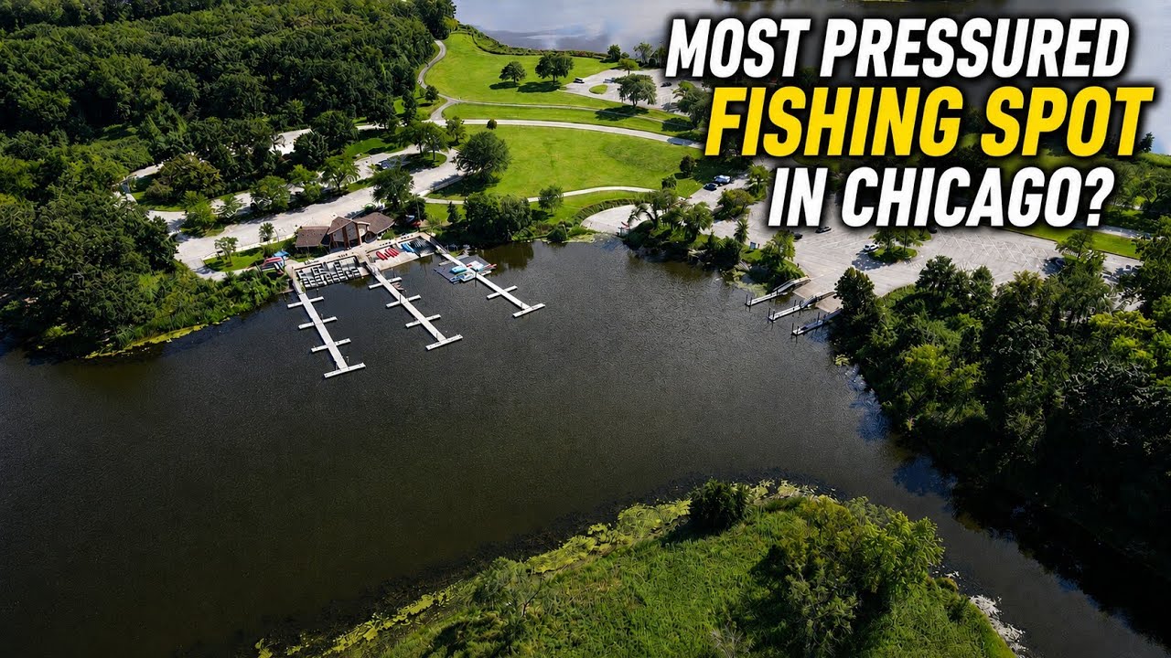 I Went to One of the MOST PRESSURED Fisheries in Chicagoland – Can We Find Fish?