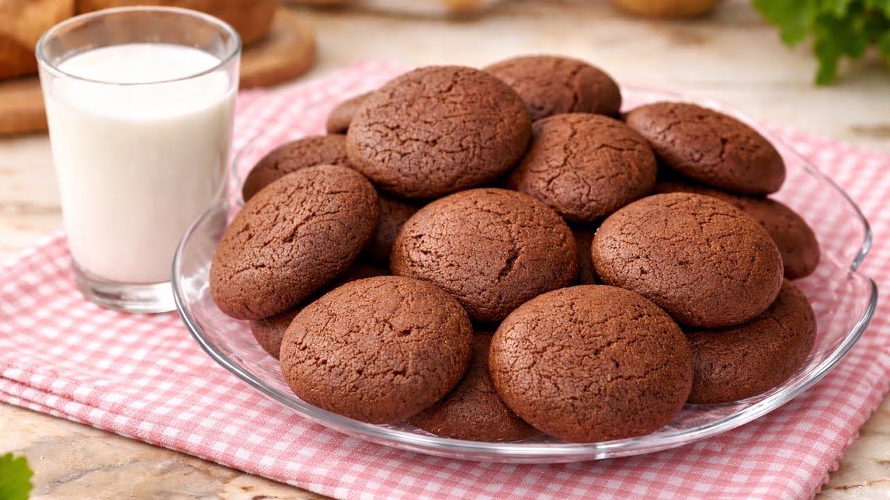 Ağızda Kum Gibi Dağılan Kakaolu Kurabiye | Pastane Usulü