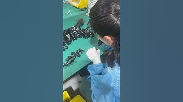 Wire harness processing process.