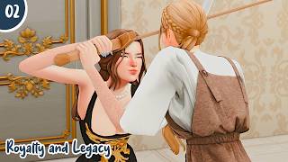 Climbing the Ranks | The Sims 4- Royalty and Legacy EP 02 👑
