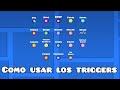 Tutorial | Cómo usar todos los triggers en Geometry Dash 2.11| Construcción de niveles