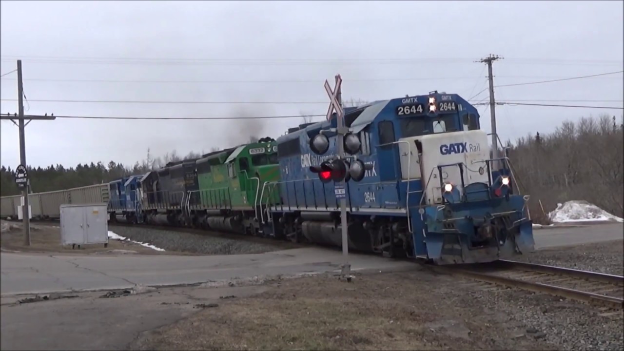 NB Southern GATX 2644 West - 907-7 - March 7 2018 (Smoothness Test ...