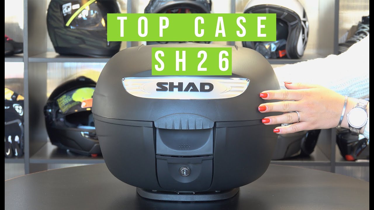 Présentation du Top Case SHAD SH26 par Street Moto Piece