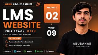 Full Stack LMS Website | Authentication Flow & Verify Email Page Complete | Project 02 Video 09