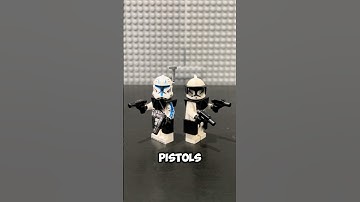 The best upgrades for your Clone Commanders! #legostarwars #legoclonetrooper #captainrex #clonewars