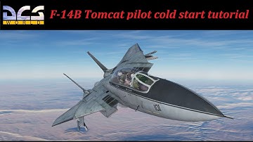 F-14B Tomcat pilot Cold start tutorial DCS World