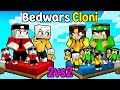 BEDWARS 2 vs 2 MA CON I CLONI INFINITI - MARCY NICO VS BADDI ZEYXON - MINECRAFT ITA