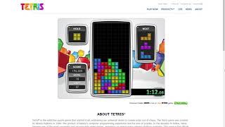 Tetris.com 300K score 1:54.44 @Timebug22