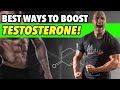 5 BEST Testosterone Boosters To Get JACKED!