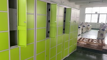 AITUOIoT sample locker in factory