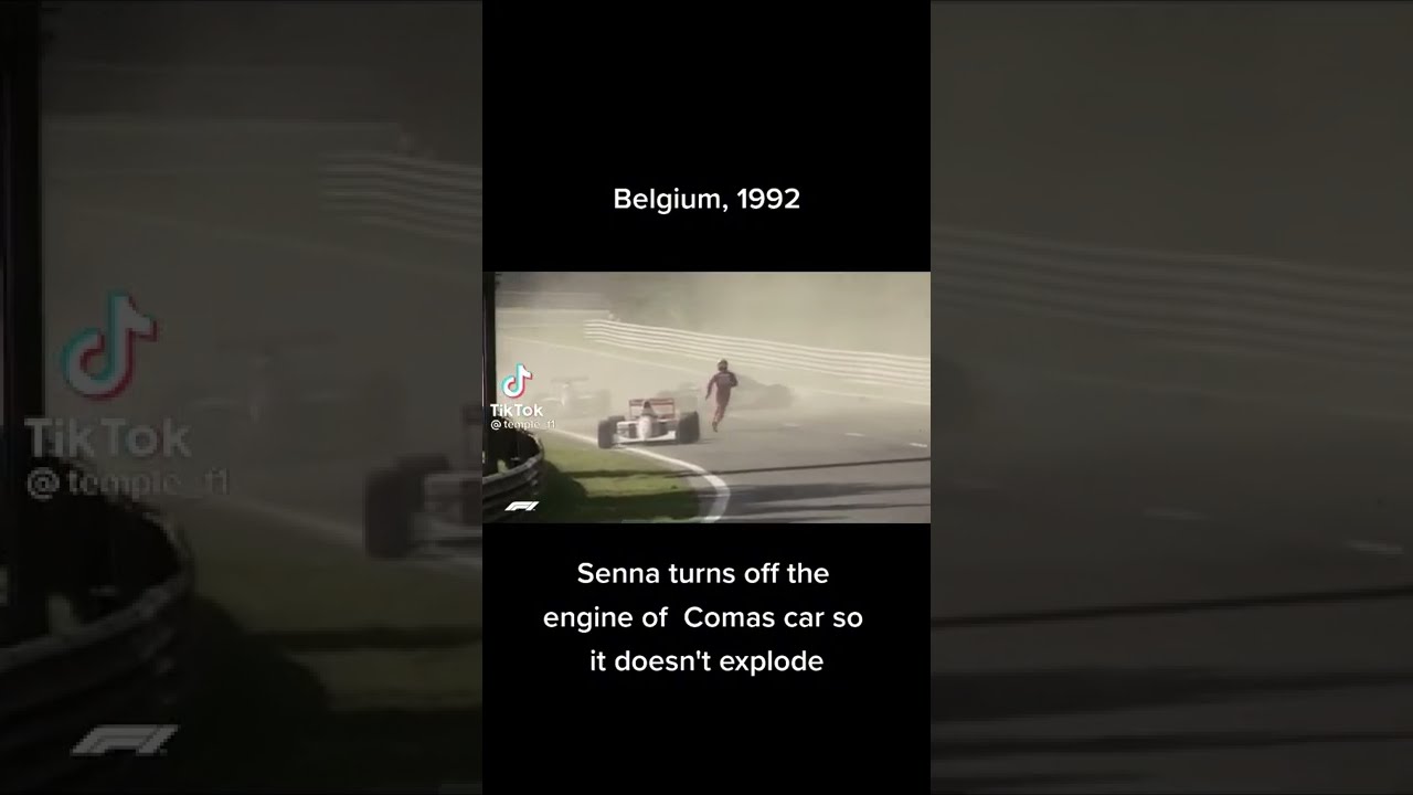 When Erik Comas tried to save Ayrton Senna's life... @temple_f1 #f1shorts