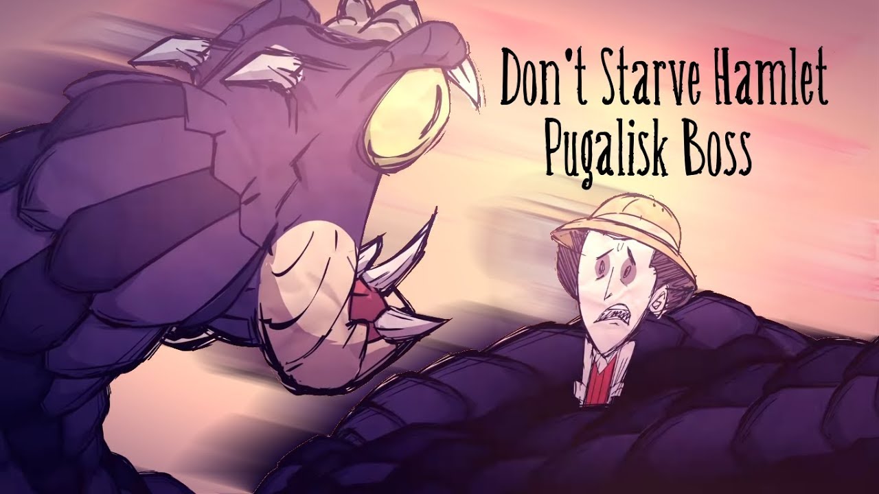 Don't Starve Hamlet Pugalisk (Snake) Boss [Closed Beta]