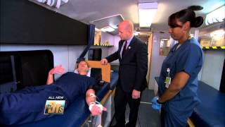 Dr. Travis Donates Blood -- The Doctors