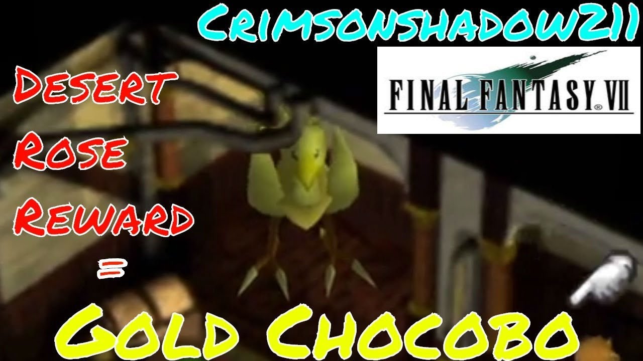 Desert Rose Rewards! Final Fantasy 7 PS4! Edited YouTube