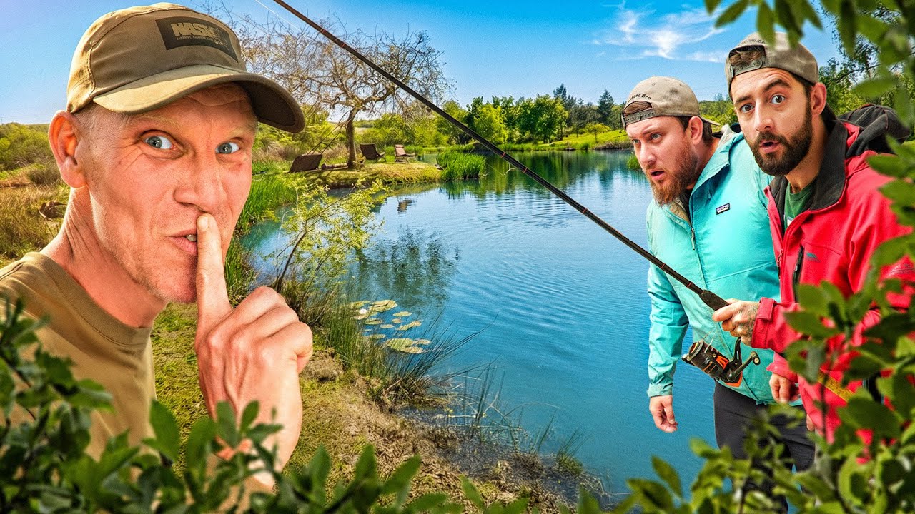 Alan Blair Has a SECRET Lake in His Garden... We Fished it