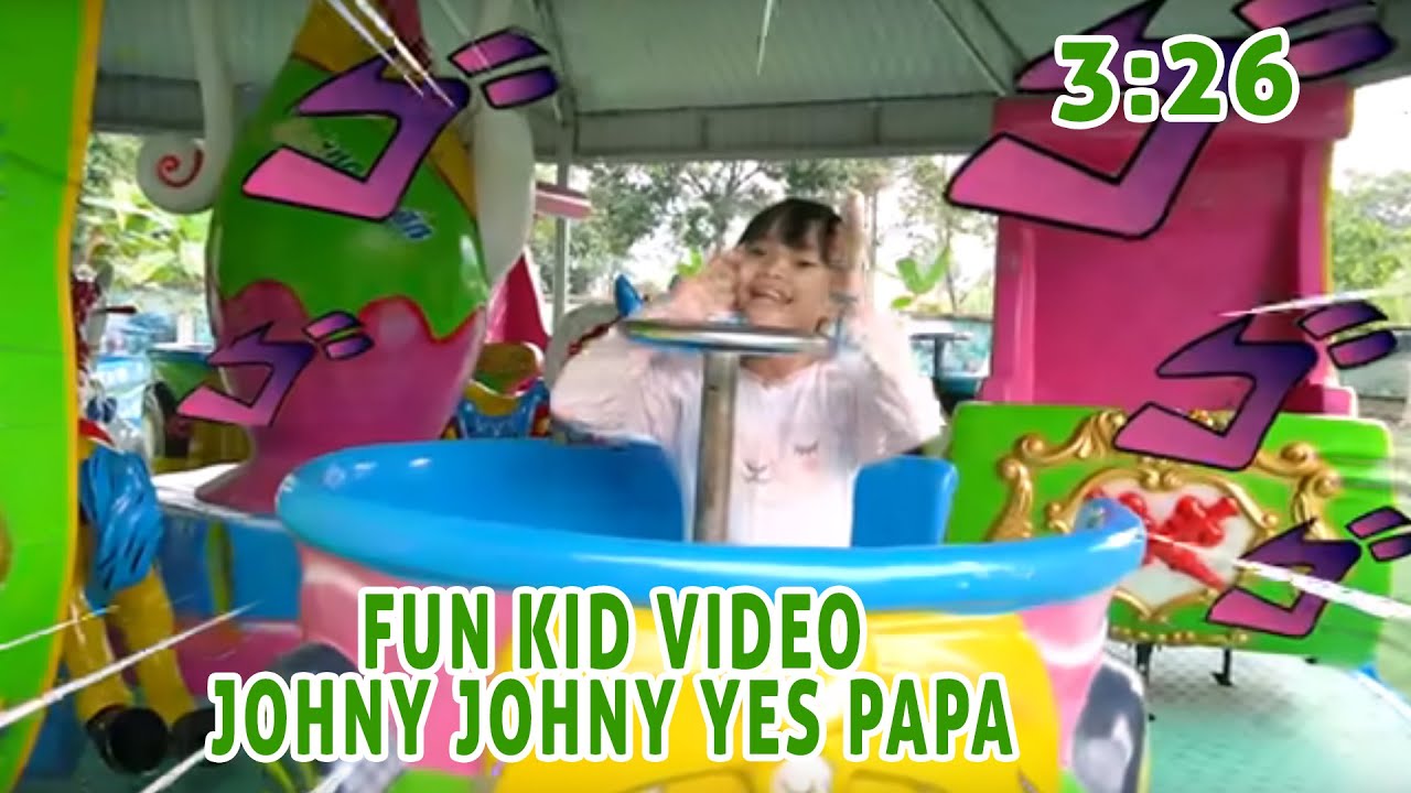 Magic Colored Tongue Fun Kids Video Johny Johny Yes Papa - David Show