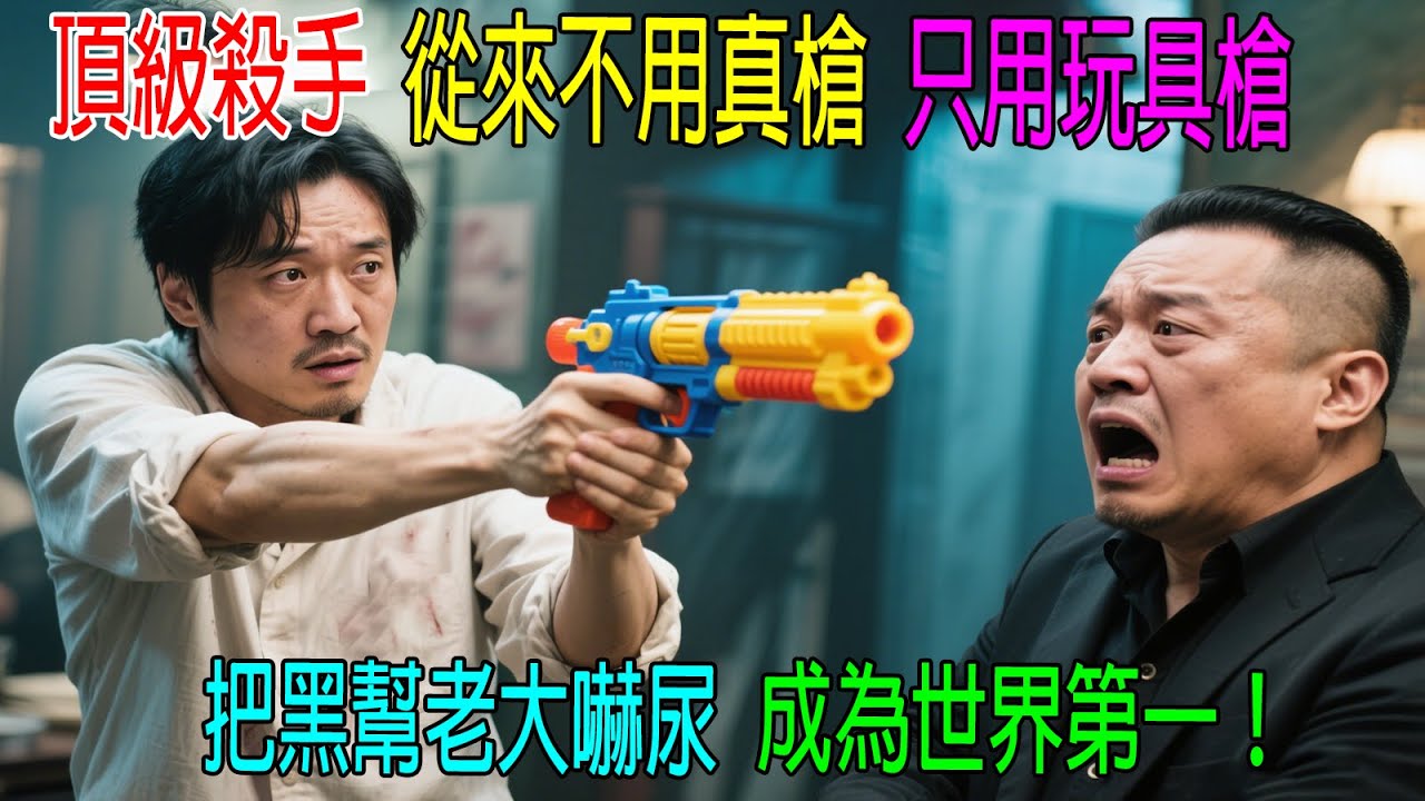 頂級殺手從來不用真槍，只用玩具槍，把黑幫老大嚇尿，成爲世界第一！