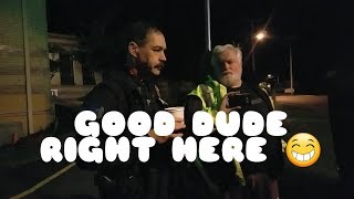 Cool Cop in North Bend Oregon Sergeant Allen 17