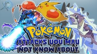 Pokémon Moves That Aren’t in the Video Games