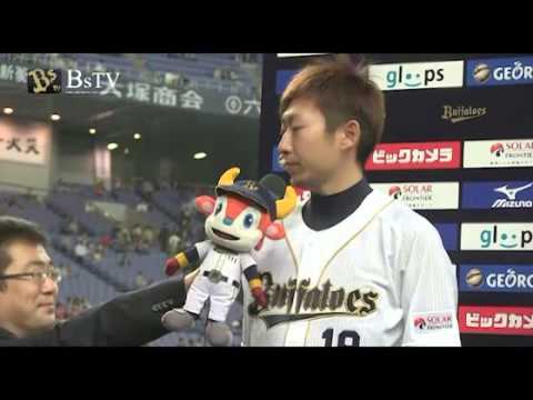 2013 04 05 金子投手　ヒーローインタビュー