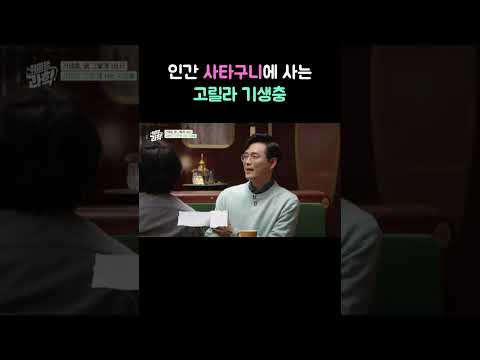 인간 <strong>사타구니에</strong> 사는 고릴라 기생충  #취미는과학 #기생충 #데프콘 #갈로아 #이동민