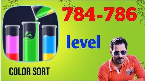 Color sort level 784/786