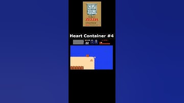 Hidden Heart Container #4 - First Quest - The Legend of Zelda (NES) #Shorts