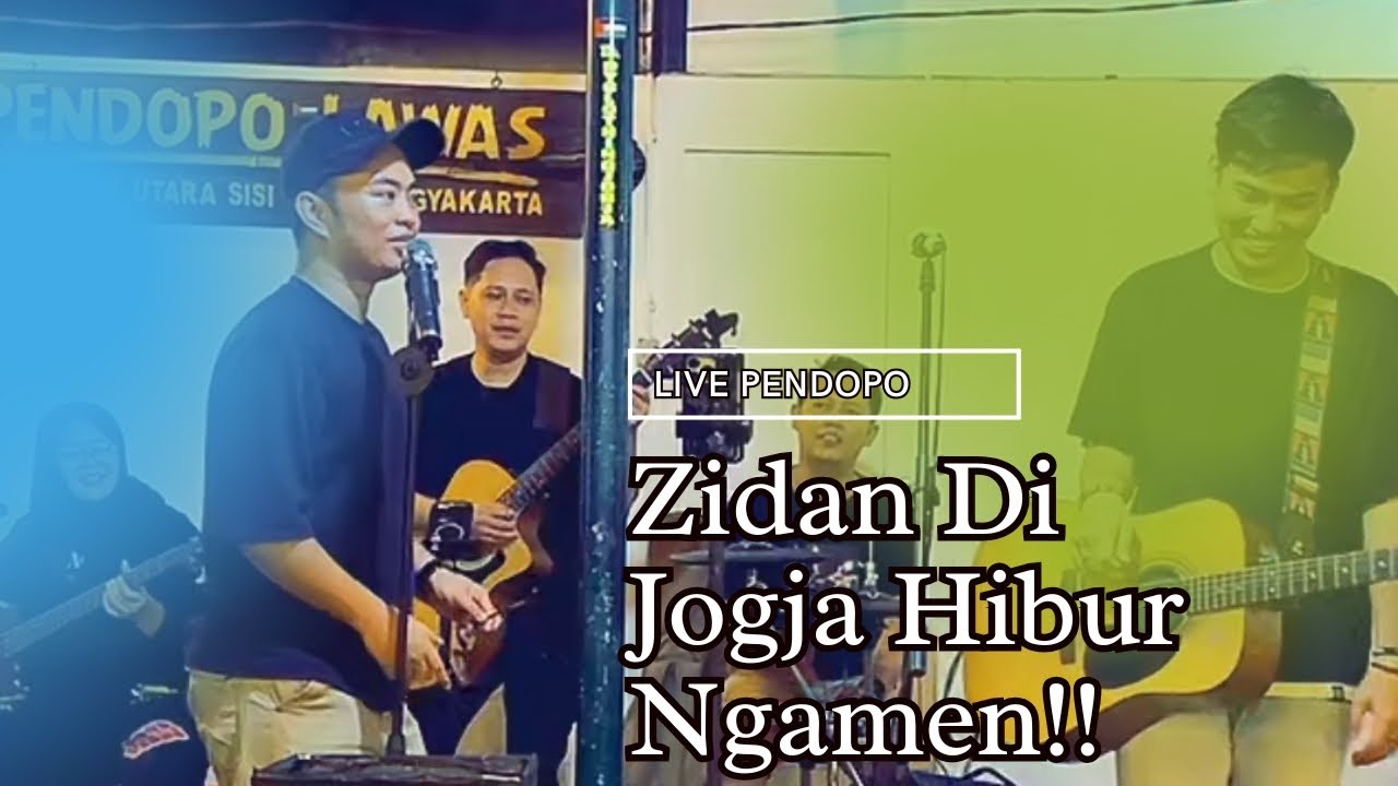 Zidan Di Jogja Langsung Hibur Di Pendopo Lawas Seru-seruan‼️