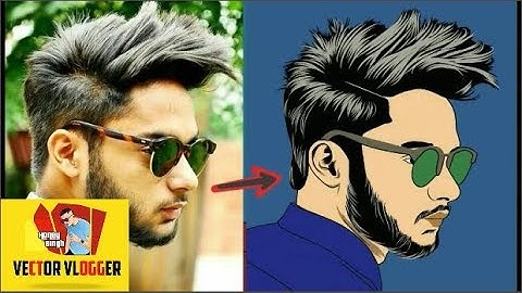 Photo To Cartoon Illustator Vector Effect | Picsart Editing Tutorial | Like Photoshop