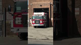 Calgary High Rise Support 2 Rolling Out From 2 Station Downtown | CFD Calgary High Rise Support 2 Rolling Out From 2 Station Downtown | CFD
