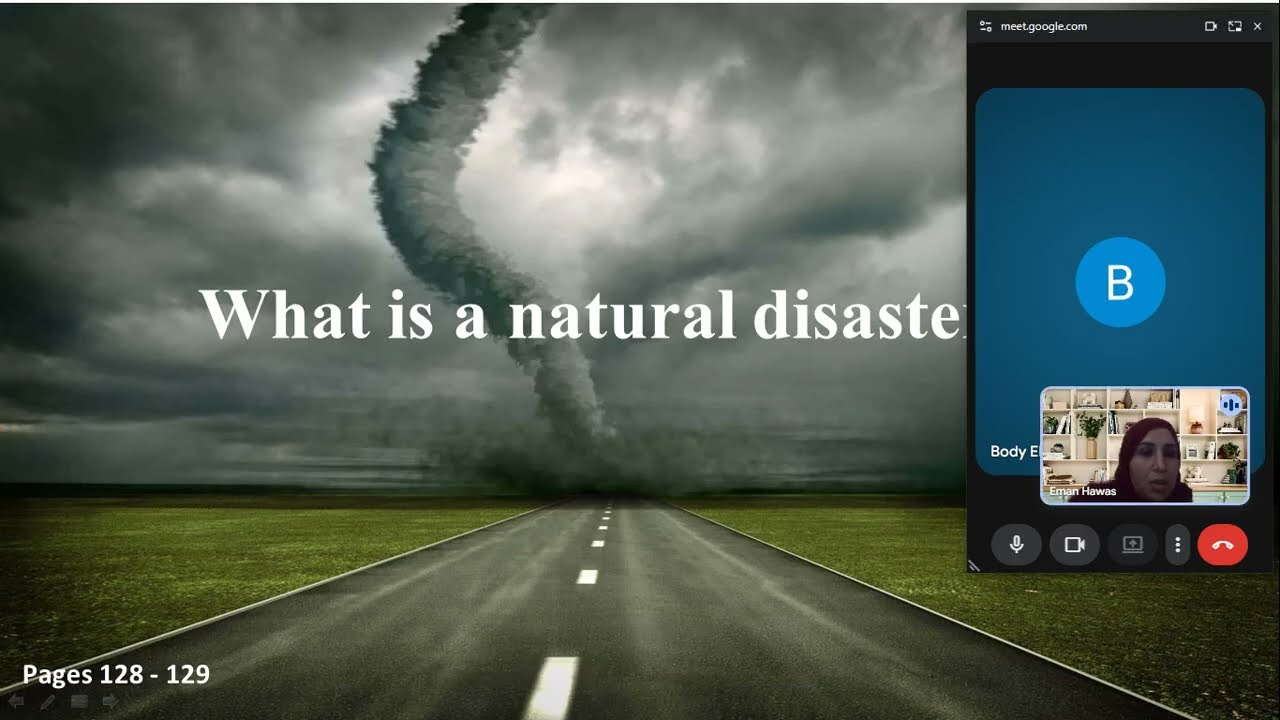Natural disasters & saving energy منهج اماراتي صف خامس