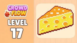 Crowd Flow level 17 walkthrough solution 