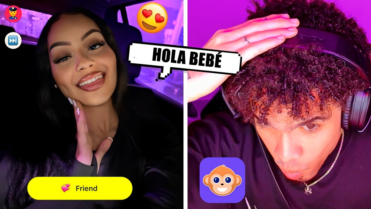 Entré a la copia de OmeTV