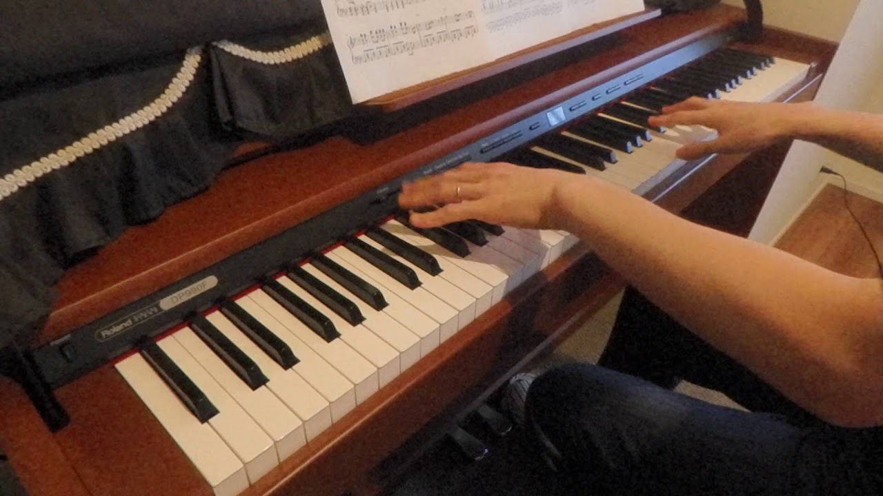 【バンドリ！】FIRE BIRD / Roselia ピアノで弾いてみた　楽譜あり