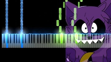 Catnap and Dogday Dance - Poppy playtime Chapter 3 Animation (Piano Tutorial)