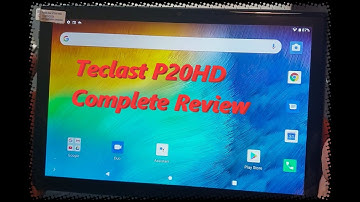 Teclast P20HD Complete Unboxing | First Impression | English