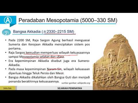 Peradaban Mesopotamia dan Mesir Kuno kelas X IPS