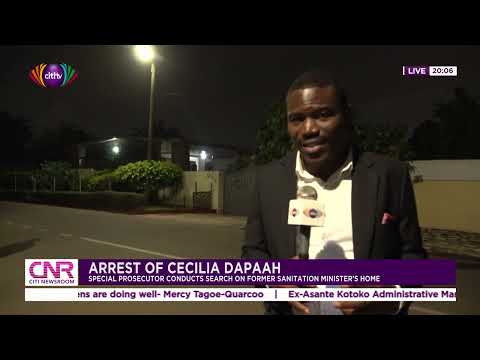 OSP officials search Cecilia Dapaah’s home after arrest